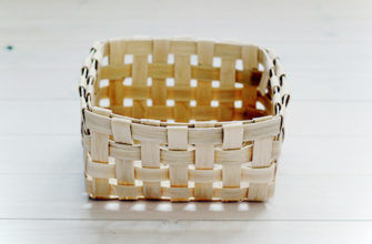 my baskets with strips