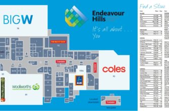 endeavour hills shopping centre 406 plan