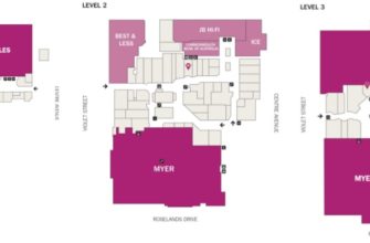 roselands shopping centre 606 plan
