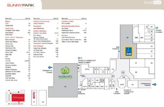 sunny park shopping centre plan