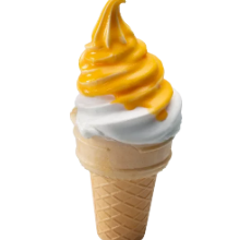 Morozhenoe rozhok v glazuri so vkusom marakuY Ya mango 1