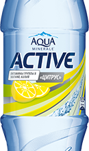 aqua minerale active citrus 0 6 l