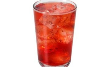 malinovyj limonad v kfs menju