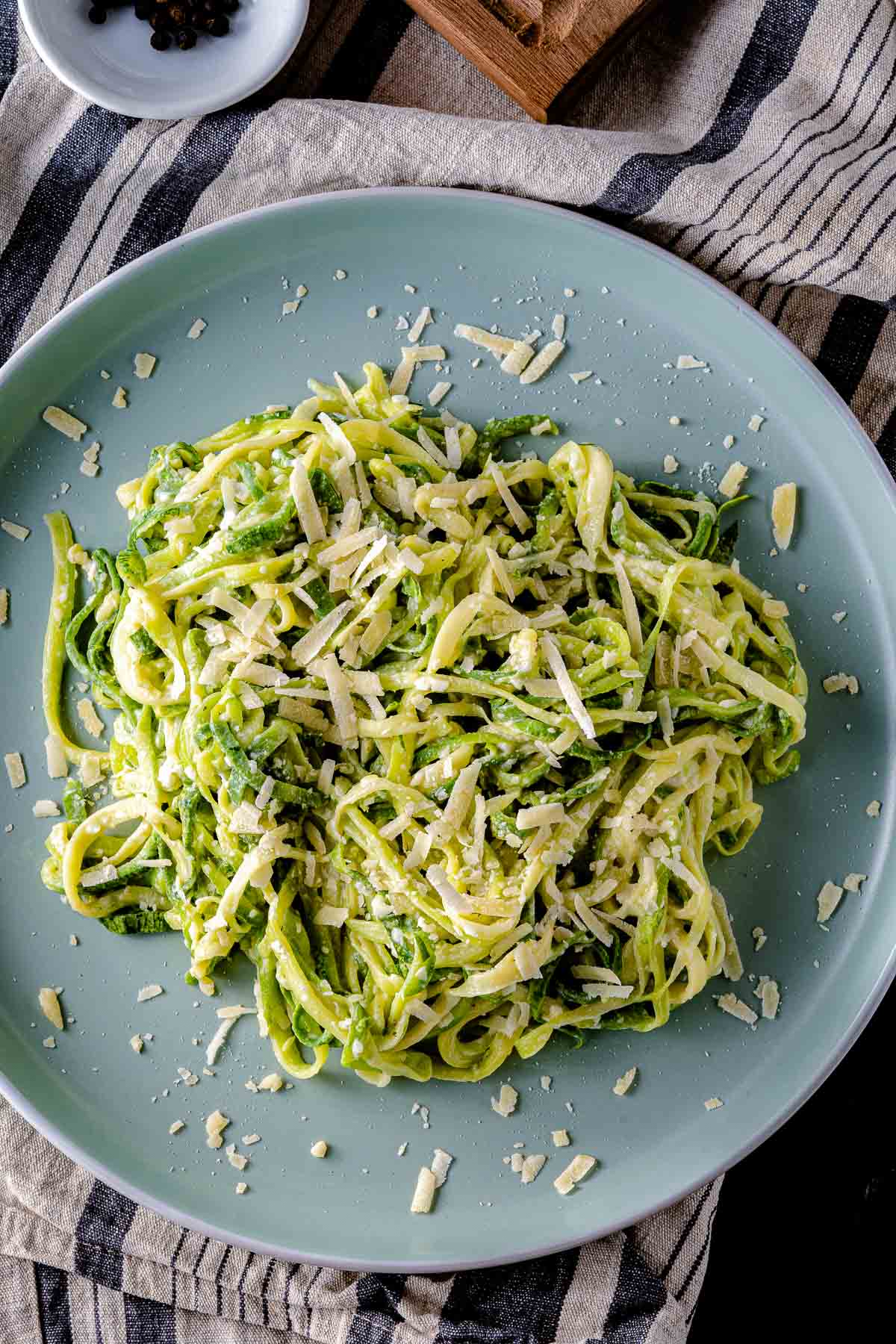 3. Salt and drain the zucchini: