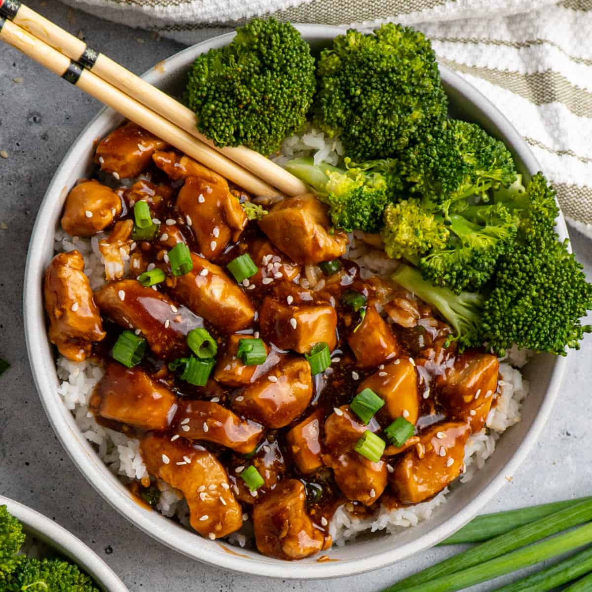 Instructions for Making Honey Ginger Teriyaki Chicken