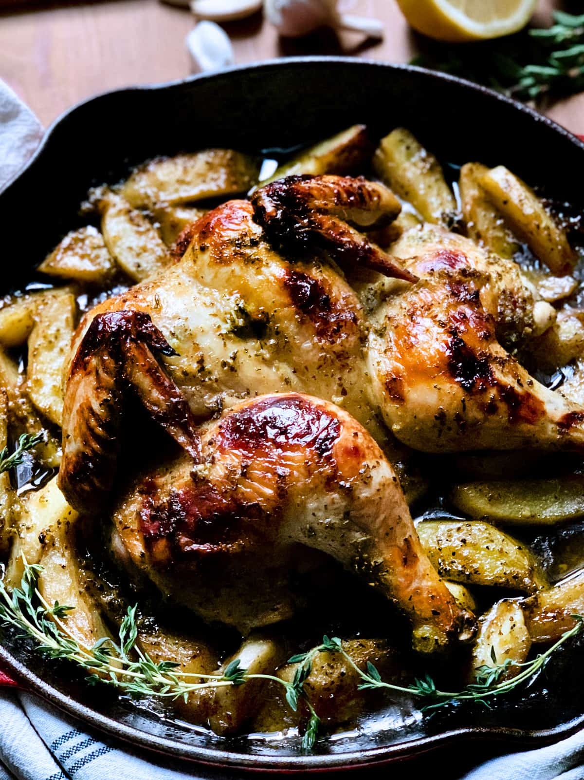 Step-by-Step Guide to Roasting Butterflied Chicken with Lemon Vinaigrette