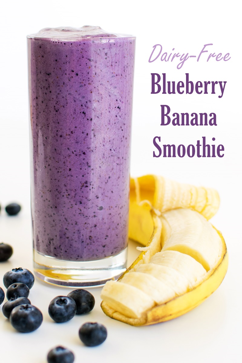 Blueberry Banana Protein Smoothie