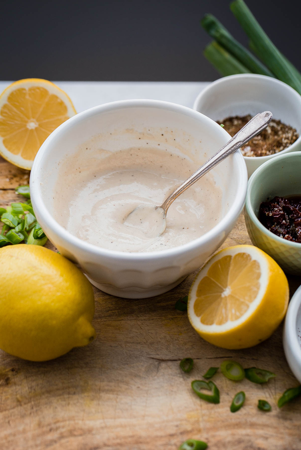 Lemon Garlic Tahini Dressing