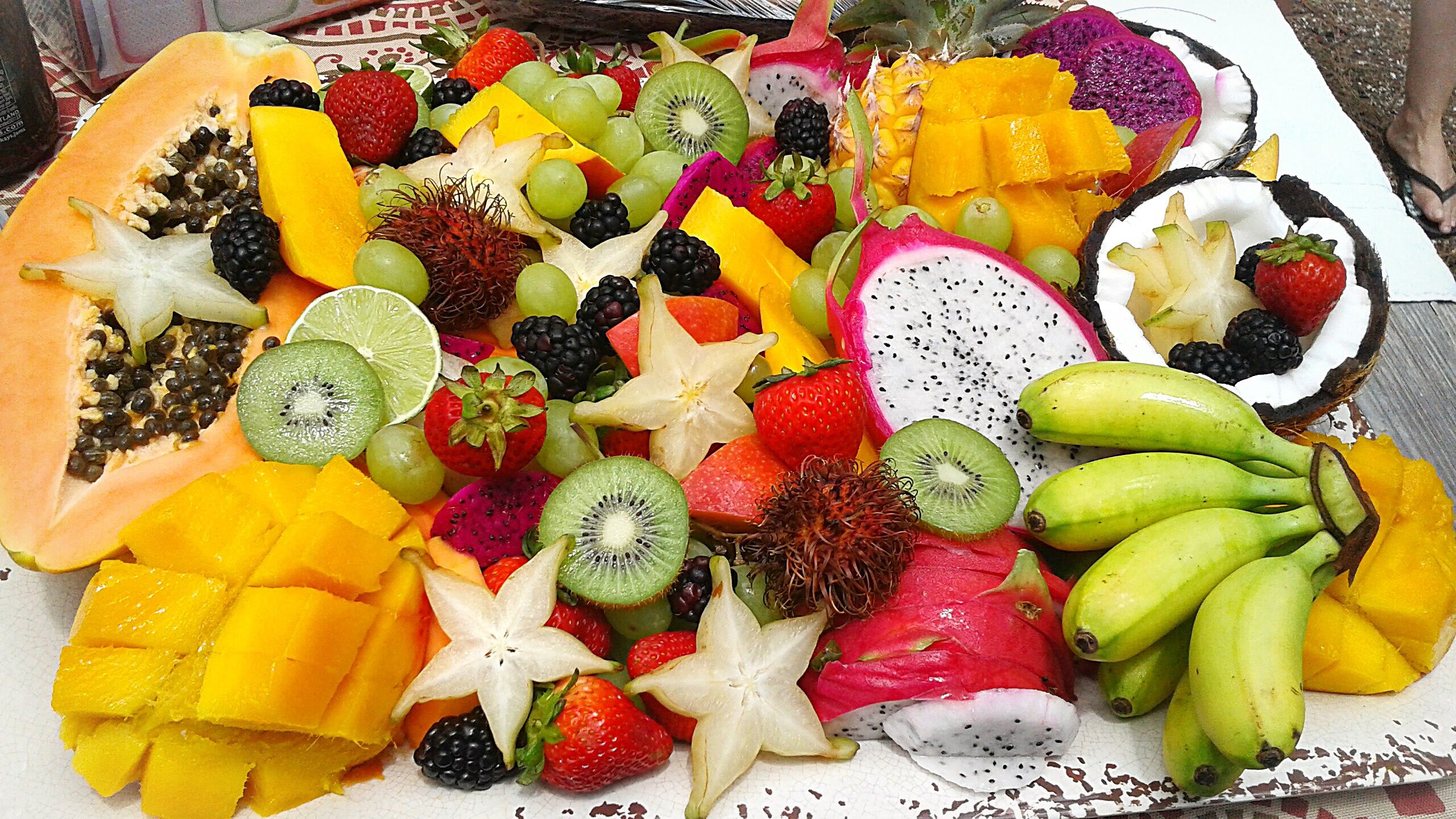 Choose a Variety of Tropical Fruits