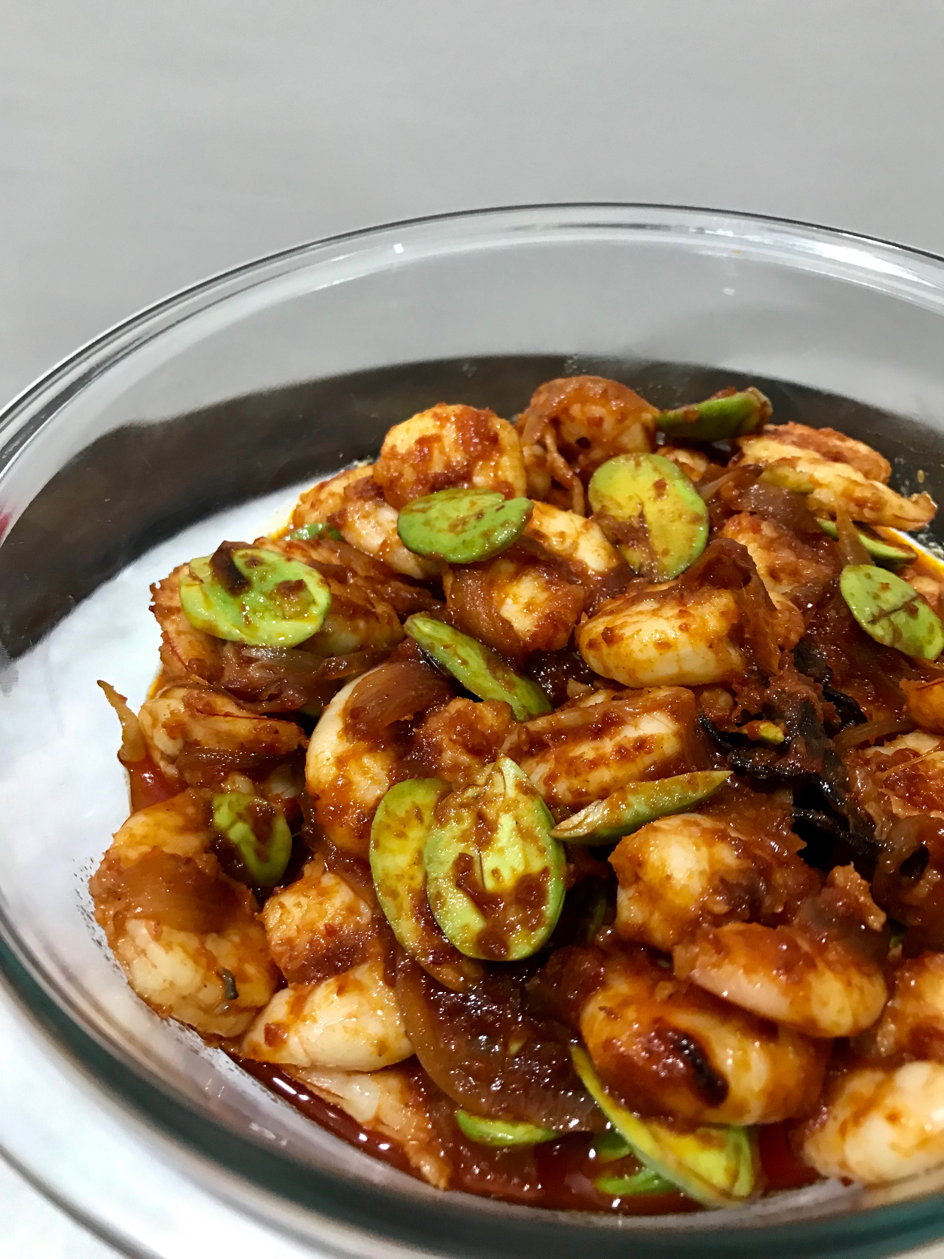 What is Sambal Tumis Ikan Bilis-Udang (Prawns)?