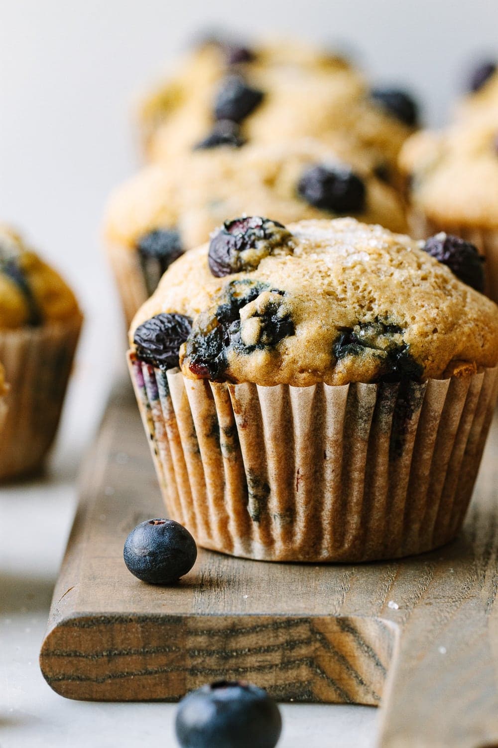 Ingredients for Vegan Blueberry Muffins