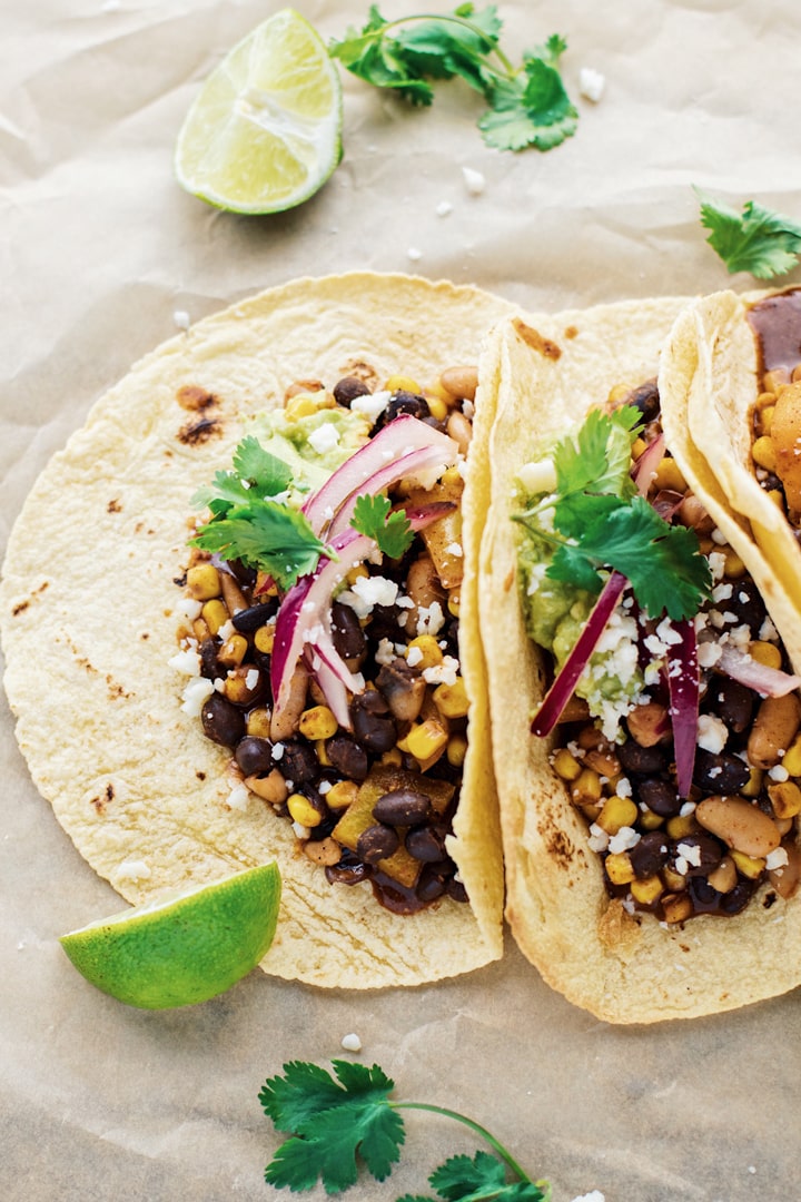 Quick and Simple Easy Veggie Taco Recipe