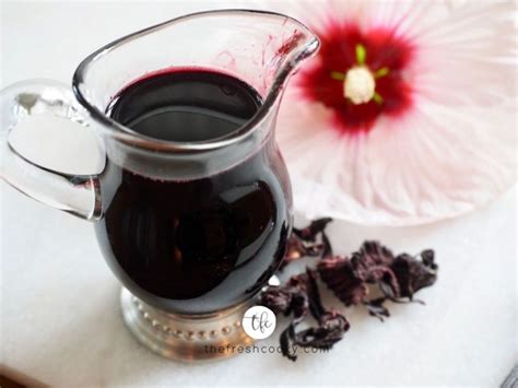 Hibiscus Syrup Recipe- How to Make Homemade Hibiscus Syrup